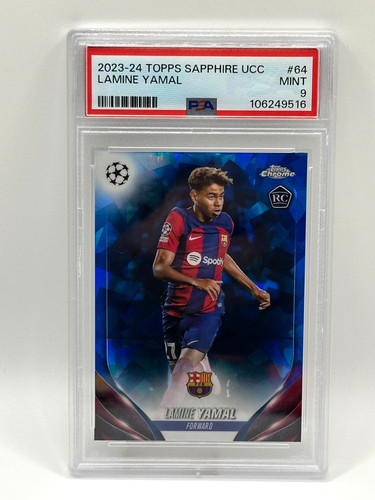 Lamine Yamal 2023 Topps Sapphire #64