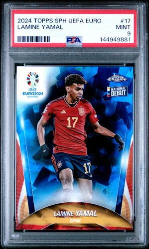 Lamine Yamal 2024 Topps Sapphire Blue