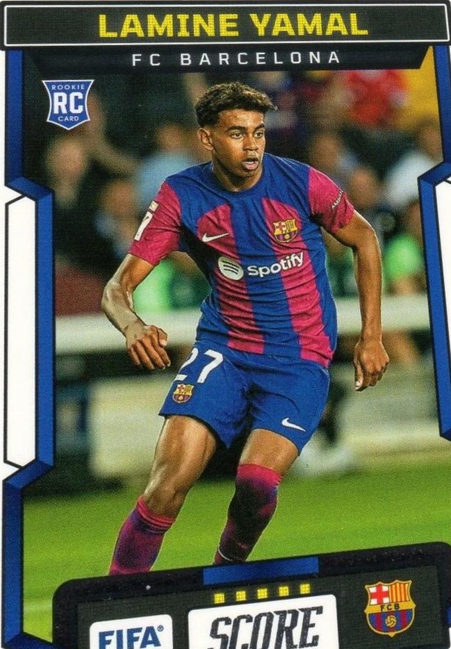 Lamine Yamal 2023 Panini Score FIFA