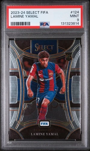 Lamine Yamal 2023 Panini Select #124