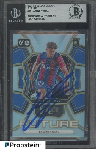 Lamine Yamal 2023 Panini Select 15