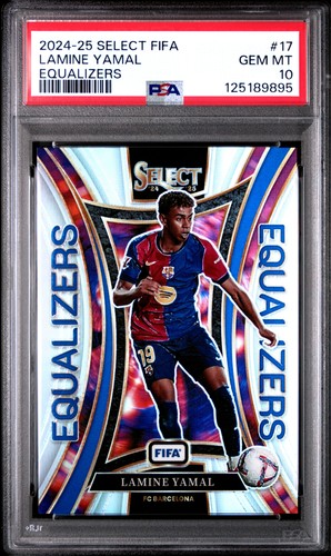 Lamine Yamal 2024 Panini Select #17