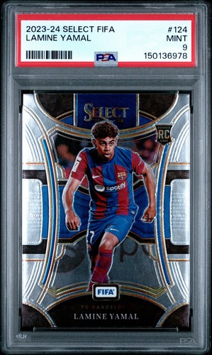 Lamine Yamal 2023 Panini Select
