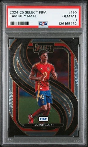 Lamine Yamal 2024 Panini Select