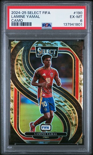 Lamine Yamal 2024 Panini Select 86/135