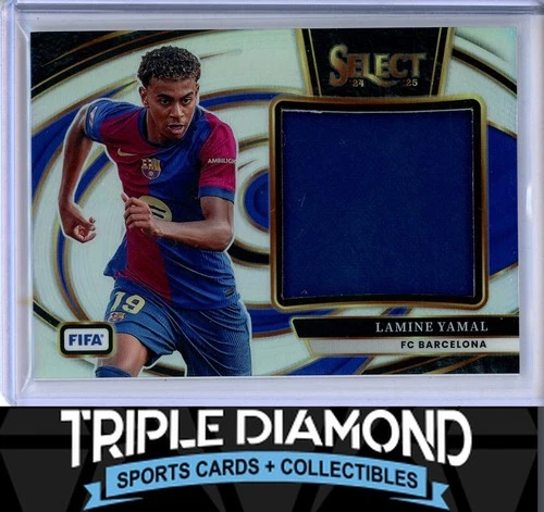 Lamine Yamal 2024 Panini Select Argento Prizm