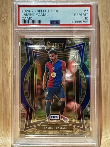 Lamine Yamal 2024 Panini Select Camo Prizm /135