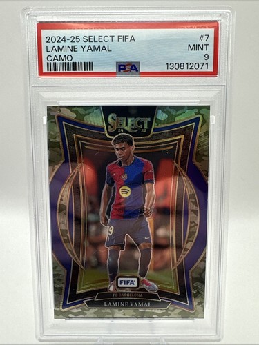 Lamine Yamal 2024 Panini Select Camo Prizm /135