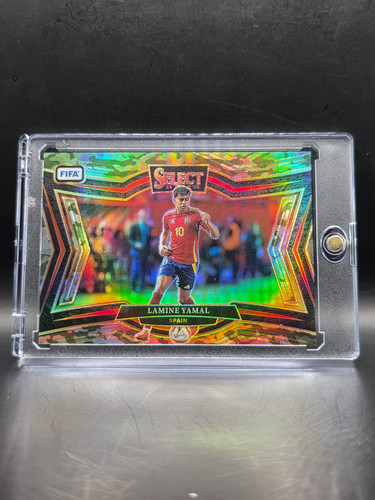 Lamine Yamal 2025 Panini Select Camuflaje Prizm 12/135