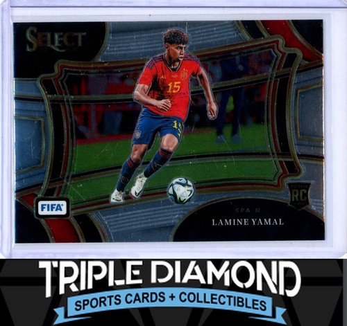 Lamine Yamal 2023 Panini Select FIFA