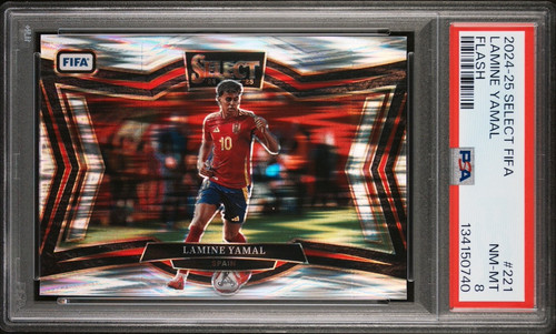 Lamine Yamal 2024 Panini Select FIFA Prizm