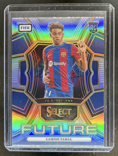 Lamine Yamal 2023 Panini Select FIFA Silver Prizm #22