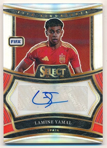 Lamine Yamal 2024 Panini Select FIFA Silver Prizm