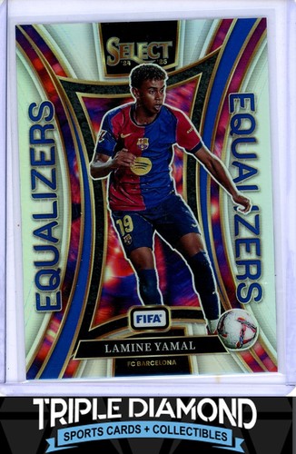 Lamine Yamal 2024 Panini Select FIFA Silver Prizm