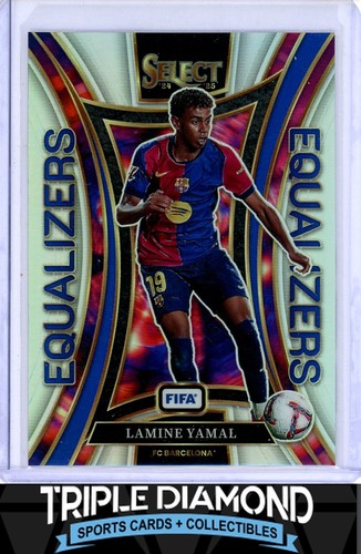 Lamine Yamal 2024 Panini Select FIFA Silver Prizm