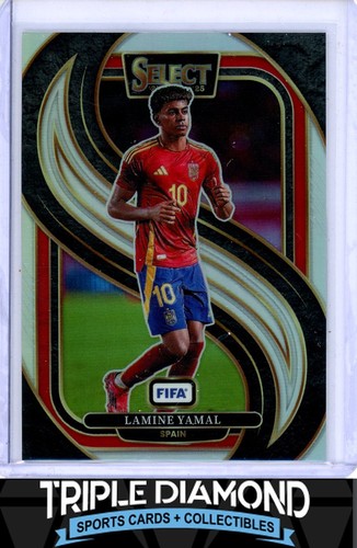 Lamine Yamal 2024 Panini Select FIFA Silver Prizm