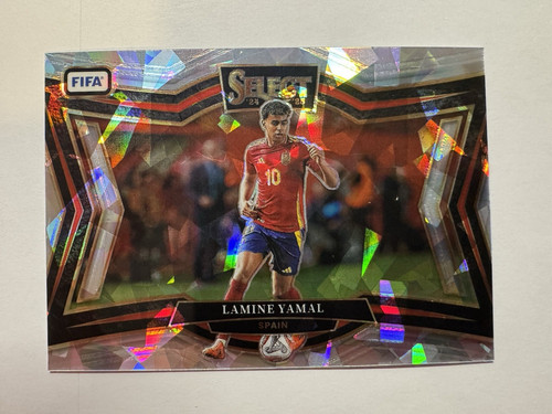 Lamine Yamal 2024 Panini Select Ice Prizm #221