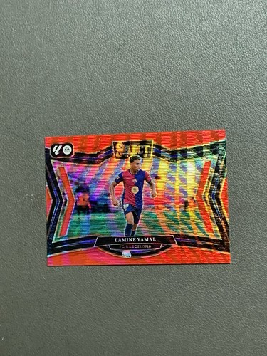 Lamine Yamal 2024 Panini Select La Liga Red Wave /59