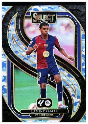 Lamine Yamal 2024 Panini Select La Liga Winter Camo /30