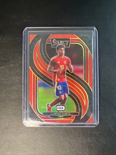 Lamine Yamal 2024 Panini Select Mezzanine Red