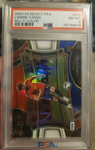 Lamine Yamal 2023 Panini Select Multi-Color