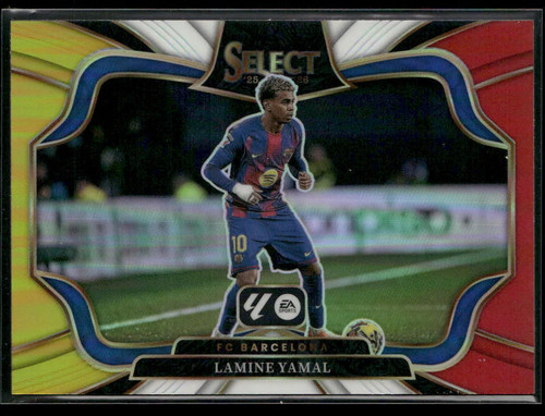 Lamine Yamal 2025 Panini Select Multicolor Prizm