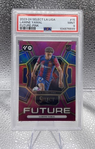 Lamine Yamal 2023 Panini Select Pink Prizm /25