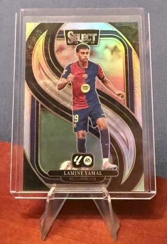Lamine Yamal 2024 Panini Select Plata Prizm #150