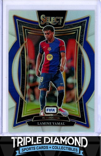 Lamine Yamal 2024 Panini Select Plata Prizm