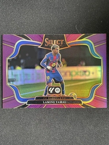 Lamine Yamal 2025 Panini Select Purple /125