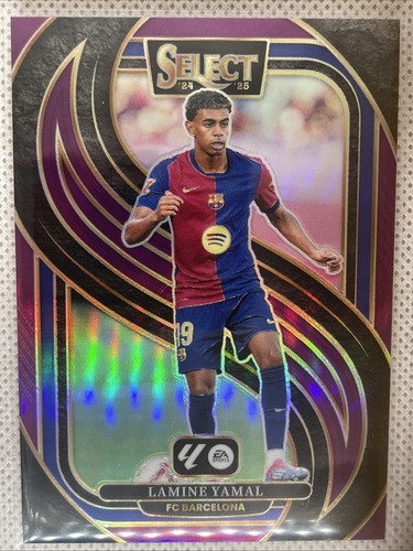Lamine Yamal 2024 Panini Select Purple Prizm /99