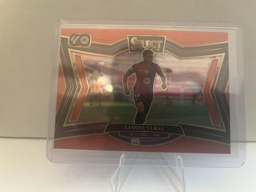 Lamine Yamal 2024 Panini Select Red Prizm