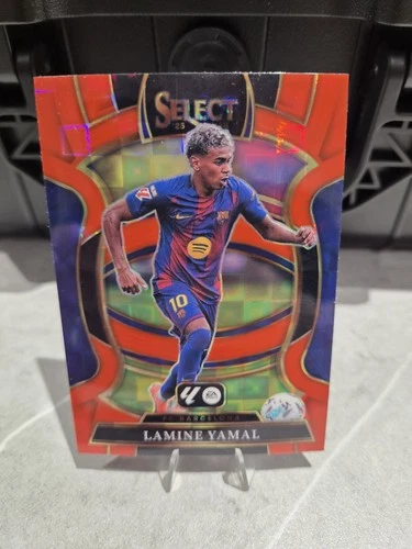 Lamine Yamal 2025 Panini Select Red Terrace