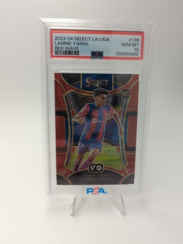 Lamine Yamal 2023 Panini Select Red Wave /65