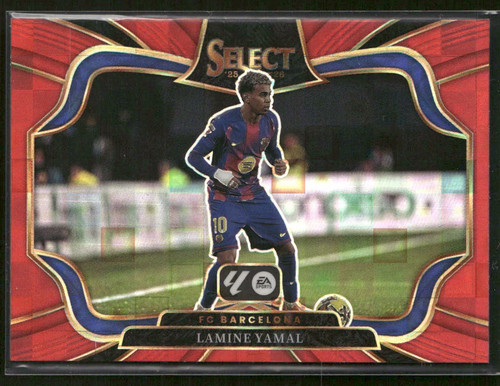 Lamine Yamal 2025 Panini Select Rojo Pandora