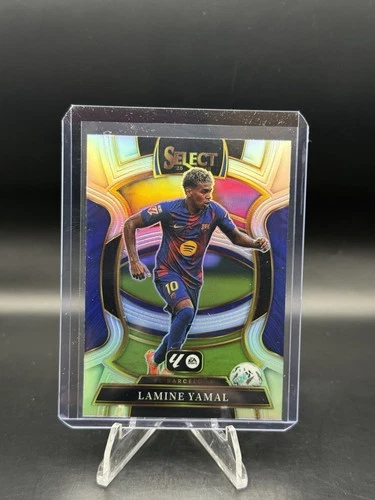 Lamine Yamal 2025 Panini Select Silver