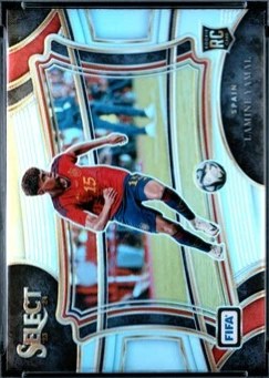 Lamine Yamal 2023 Panini Select Silver