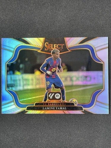Lamine Yamal 2026 Panini Select Silver Prizm
