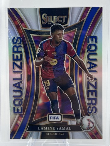 Lamine Yamal 2024 Panini Select Silver Prizm #17