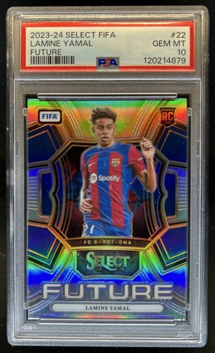 Lamine Yamal 2023 Panini Select Silver Prizm #22