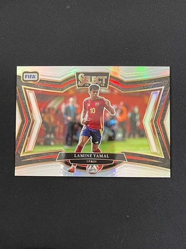 Lamine Yamal 2024 Panini Select Silver Prizm #221