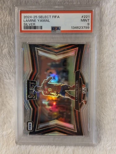 Lamine Yamal 2024 Panini Select Silver Prizm #221