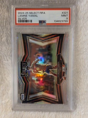 Lamine Yamal 2024 Panini Select Silver Prizm #221