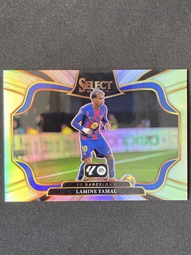 Lamine Yamal 2025 Panini Select Silver Prizm #237