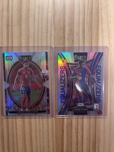 Lamine Yamal 2024 Panini Select Silver Prizm