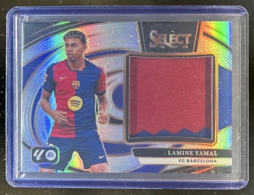 Lamine Yamal 2024 Panini Select Silver Prizm