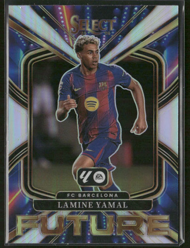 Lamine Yamal 2025 Panini Select Silver Prizm