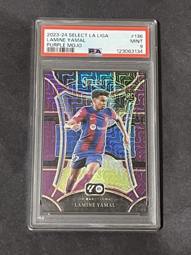 Lamine Yamal 2023 Panini Select Viola
