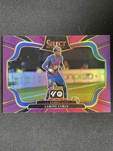 Lamine Yamal 2025 Panini Select Viola /125