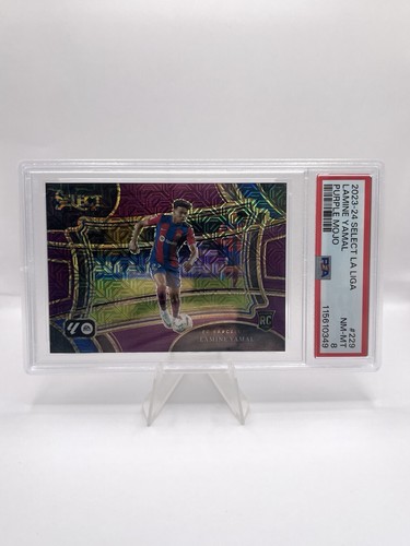 Lamine Yamal 2023 Panini Select Viola Mojo Prizm